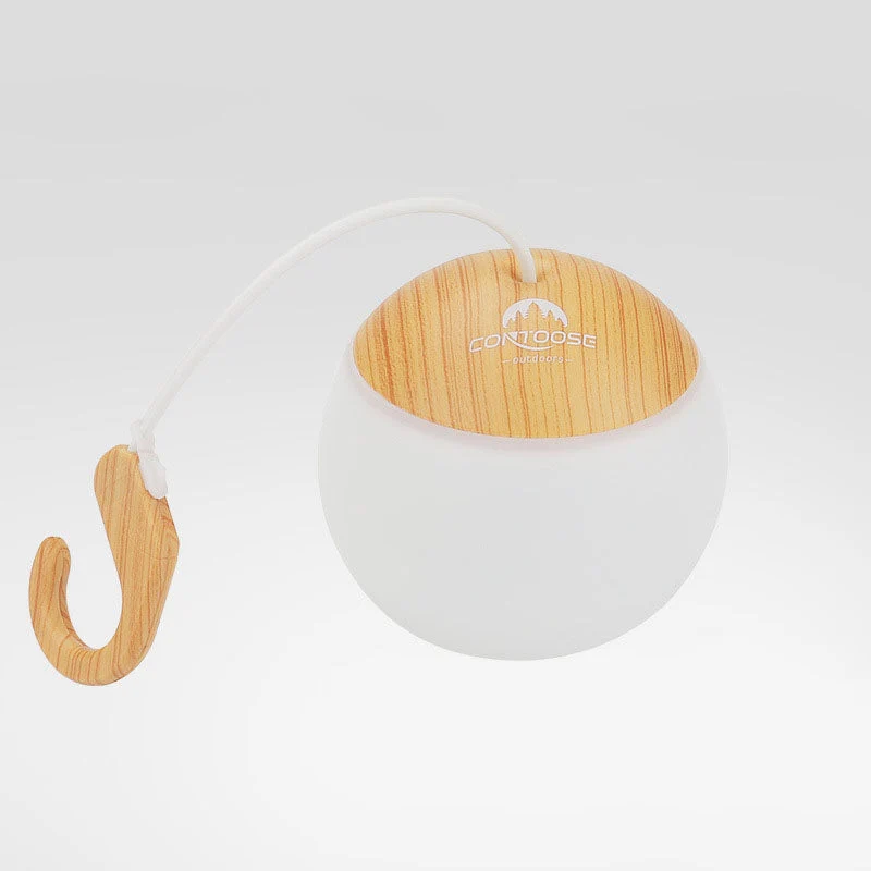Bærbar LED Campinglampe med Justerbar Lysstyrke og USB