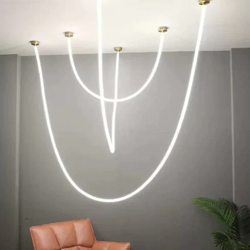 Stilfuldt LED Loftlys med 360° Belysning til Moderne Hjem