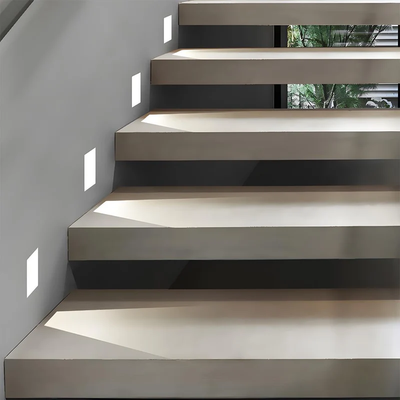 Smart LED-væglampe med sensor – energibesparende design