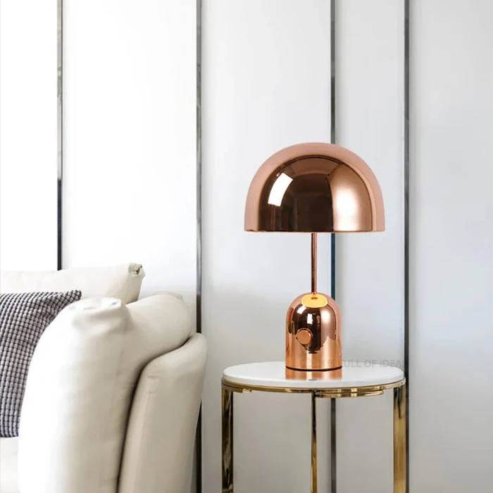 Elegant LED-bordlampe med blødt lys til moderne hjem
