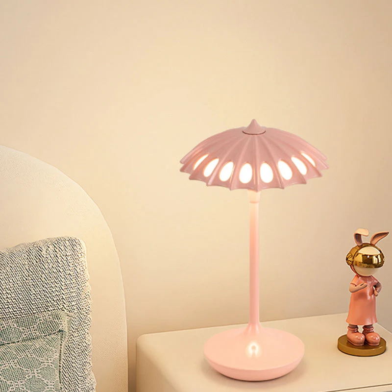 Unik Akryl Bordlampe med Hyggebelysning i Moderne Design