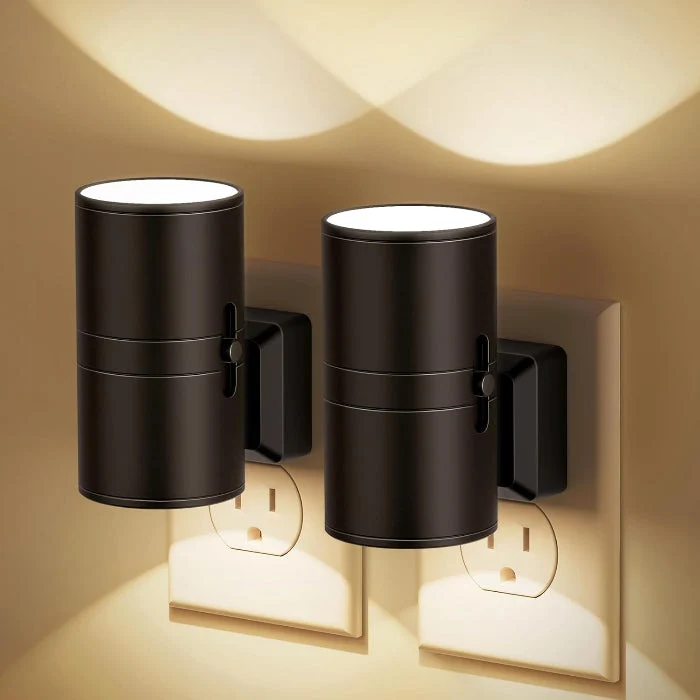 Stilfuld LED Cylinder Væglampe med Pladsbesparende Design