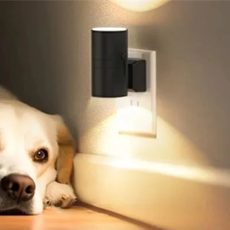 Stilfuld LED Cylinder Væglampe med Pladsbesparende Design