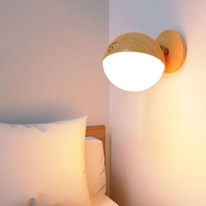 Drejelig Væglampe med Genopladelig LED til Fleksibel Belysning