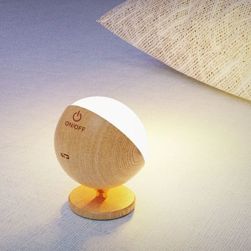 Drejelig Væglampe med Genopladelig LED til Fleksibel Belysning