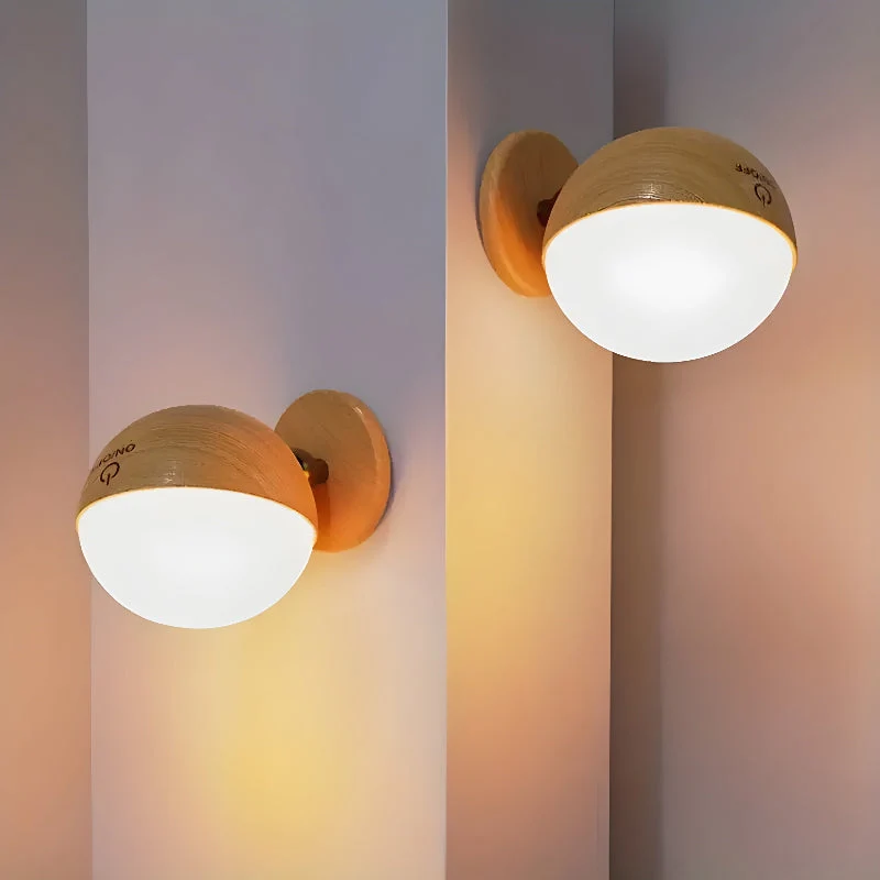Drejelig Væglampe med Genopladelig LED til Fleksibel Belysning
