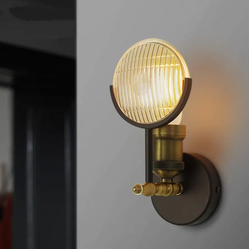 Elegant Væglampe i Glas med Nordisk LED Belysning