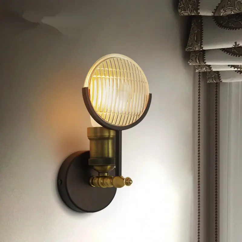 Elegant Væglampe i Glas med Nordisk LED Belysning