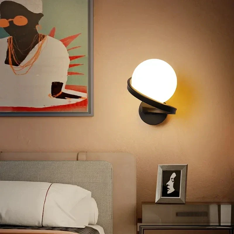 Stilfuld LED-væglampe med blød belysning og elegant design