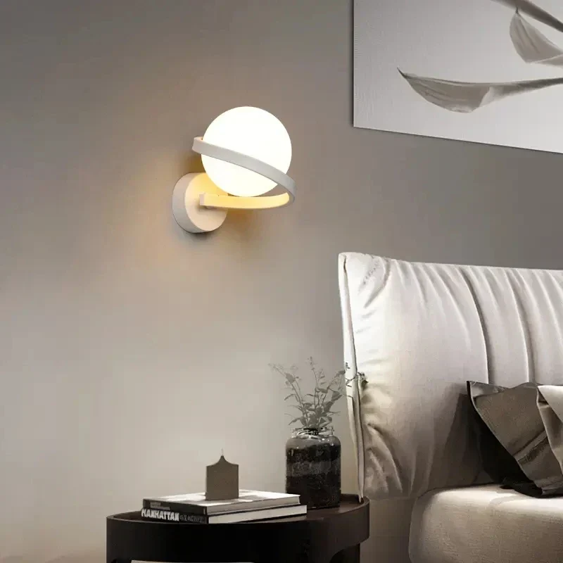 Stilfuld LED-væglampe med blød belysning og elegant design