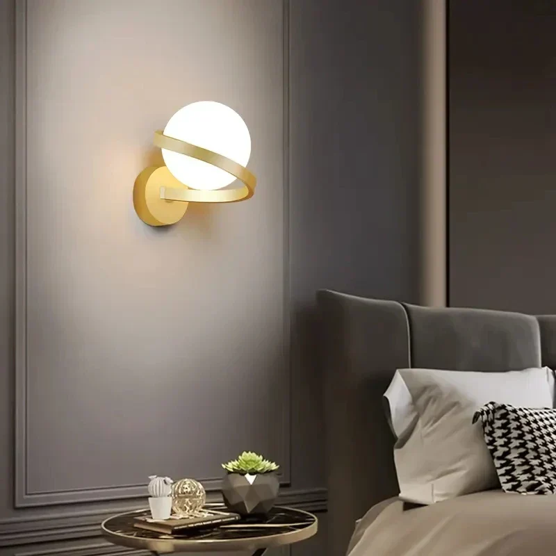 Stilfuld LED-væglampe med blød belysning og elegant design