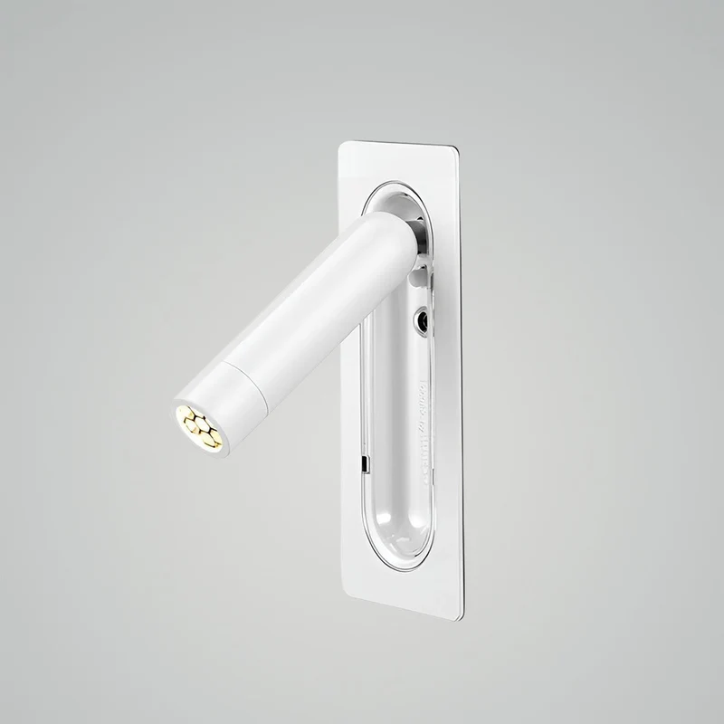 Justerbar LED-væglampe med elegant design og energibesparelse
