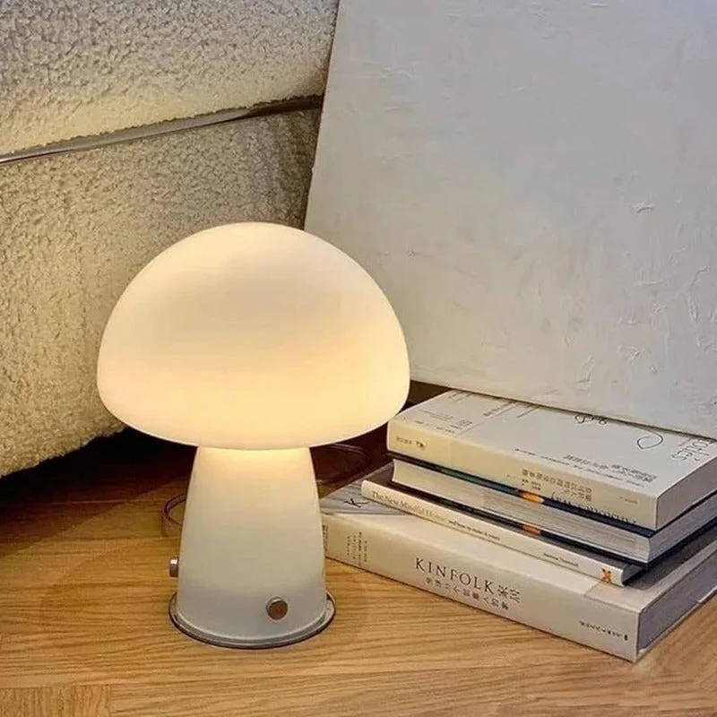 Mushrooms Lampe med Blød Belysning og Moderne Design