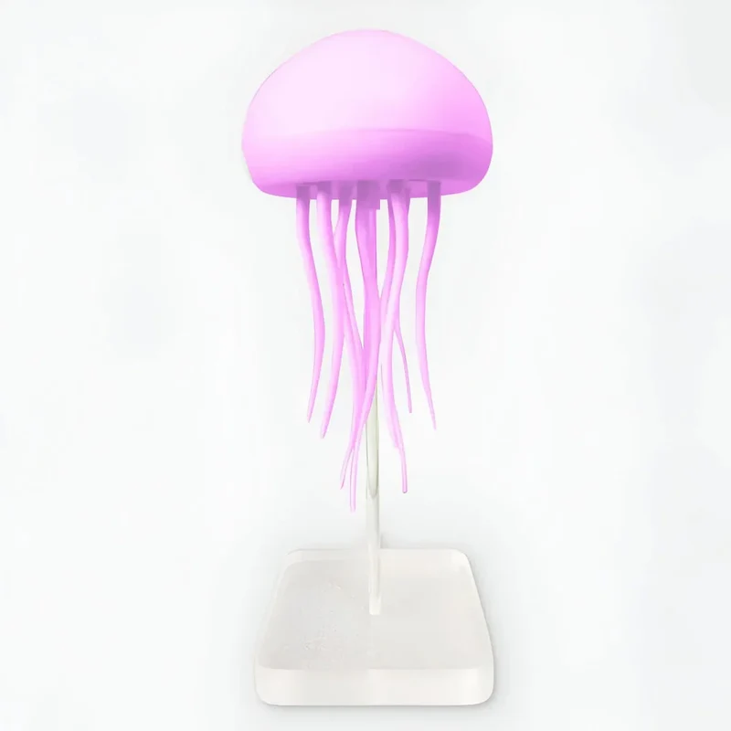 Beroligende LED-lampe med Naturtro Medusabevægelse