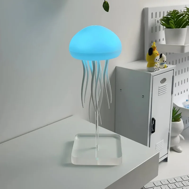 Beroligende LED-lampe med Naturtro Medusabevægelse