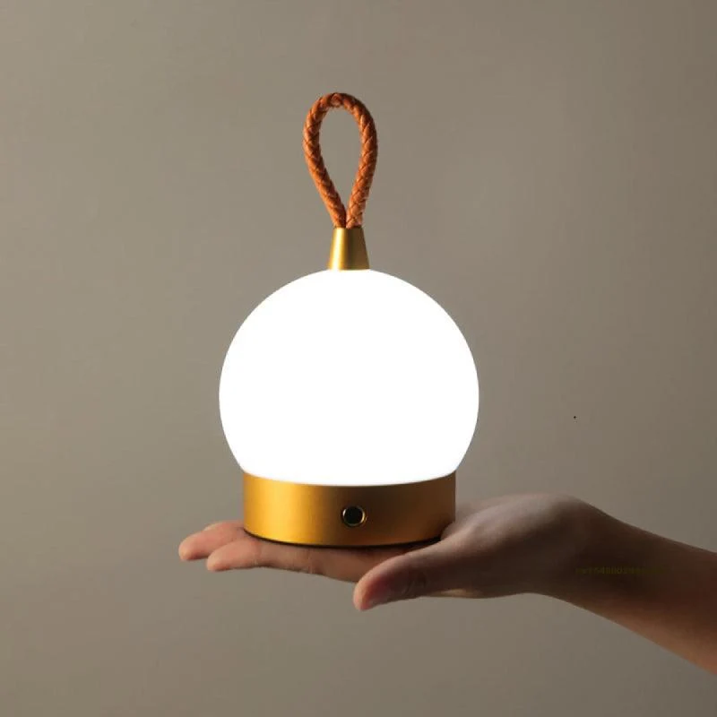 Transportabel Vandtæt LED Bordlampe med Lang Batteritid