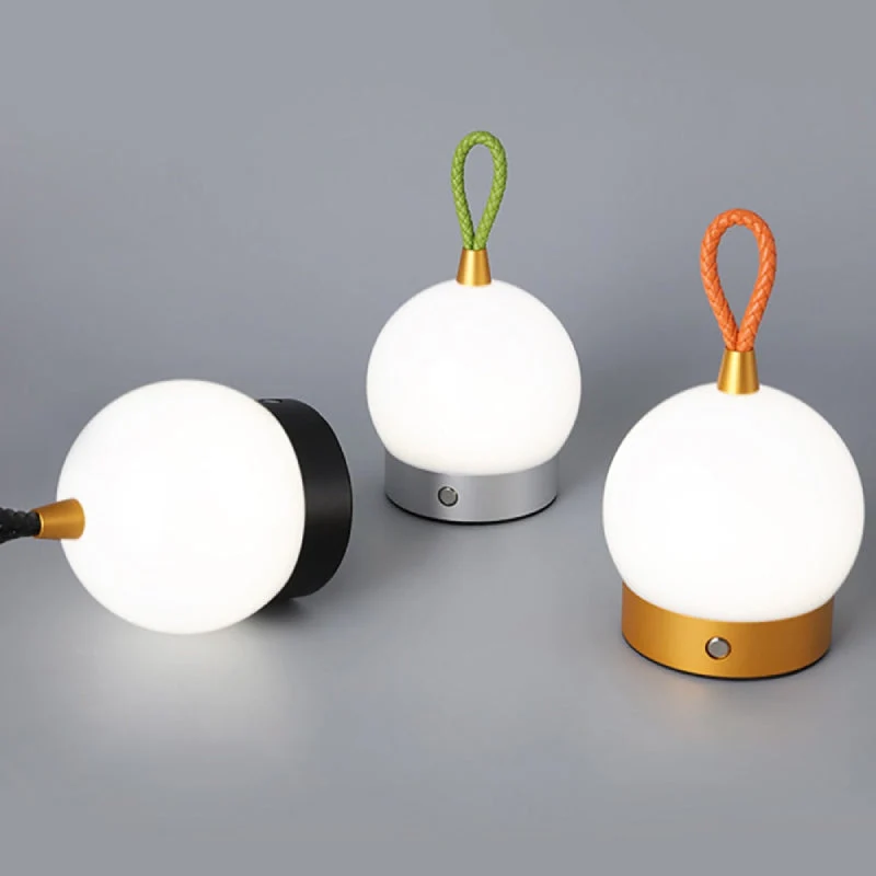 Transportabel Vandtæt LED Bordlampe med Lang Batteritid