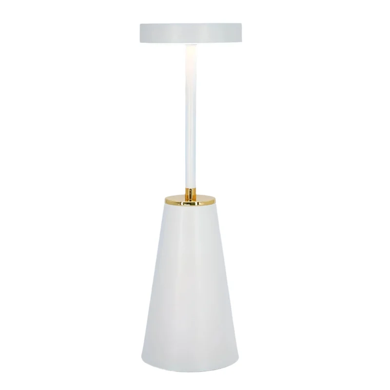 Genopladelig LED-lampe med justerbart lys til fleksibel brug