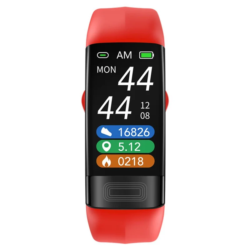 Elegant kvinde-smartwatch med EKG & sundhedsanalyse