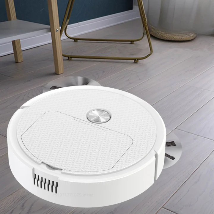 Effektiv Robotstøvsuger med Gulvvask og Lang Batteritid