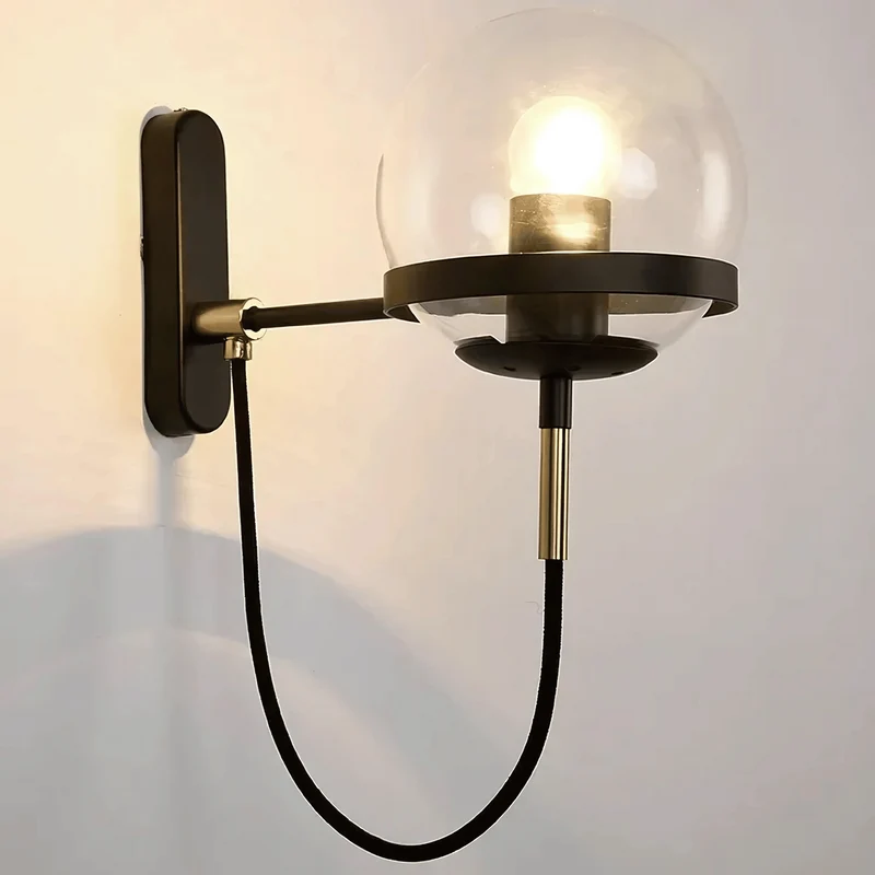 Elegant LED-væglampe med energibesparende lysdesign
