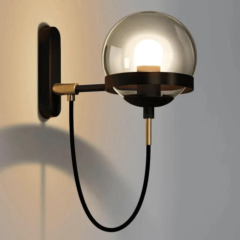 Elegant LED-væglampe med energibesparende lysdesign