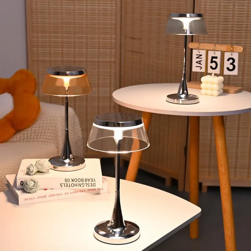 Stilfuld Trådløs LED Lampe med Lang Batteritid