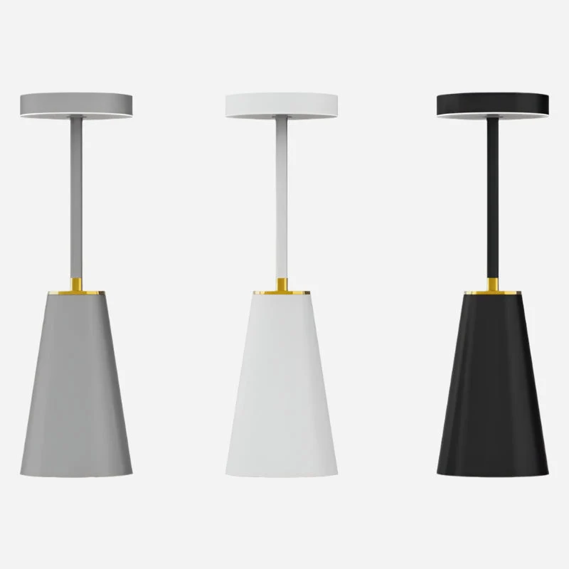 Trådløs LED Bordlampe med Lang Batterilevetid og Touch-Kontrol