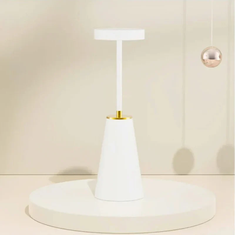 Trådløs LED Bordlampe med Lang Batterilevetid og Touch-Kontrol