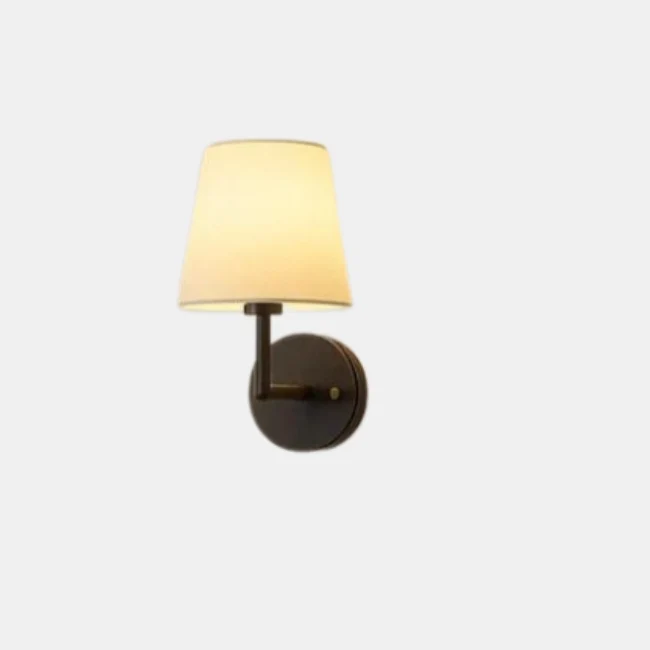 Trådløse Væglamper i Stof med Dæmpbar Lys og Vintage Stil