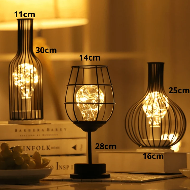 Trådløse LED-lamper med Justerbar Stemning til Hjemmet