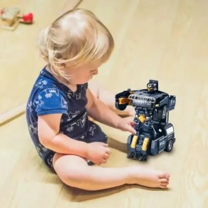 Transformerende Robotbil: Kreativ Leg med Action og Fantasi
