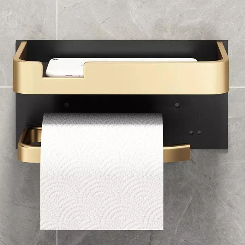Stilren Toiletpapirholder med Poleret Finish og Nem Montering
