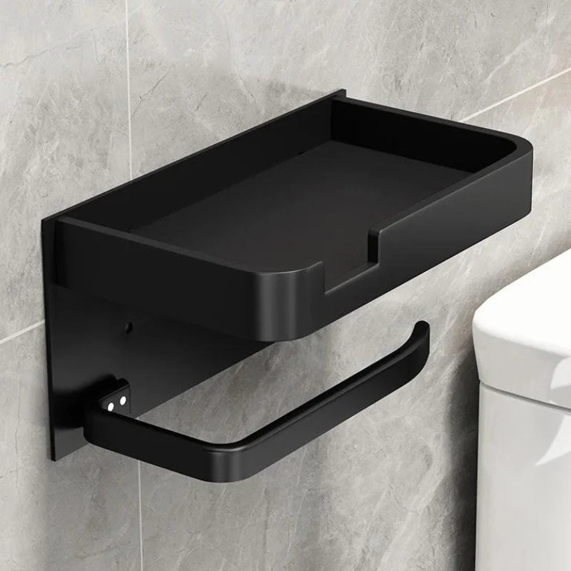 Stilren Toiletpapirholder med Poleret Finish og Nem Montering