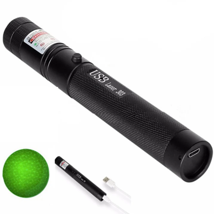 Langtrækkende Laserpointer med Justerbart Fokus & Holdbarhed