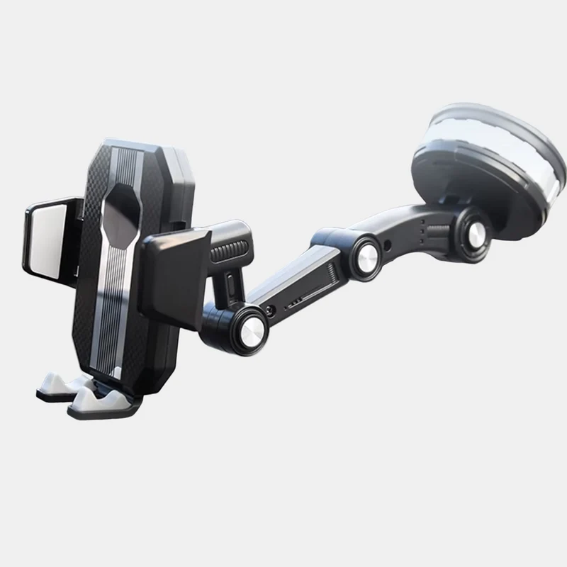 Smartphone Holder til Bil - Sikker Montering & 360° Fleksibilitet