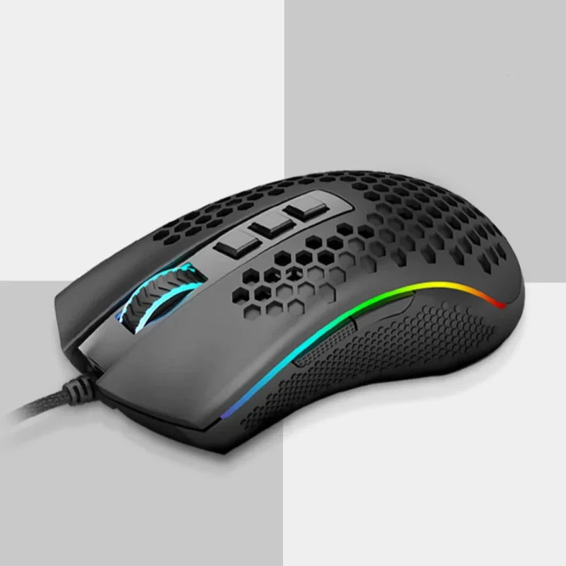 Ultralet Gaming Mus med Ergonomisk Design og Præcision