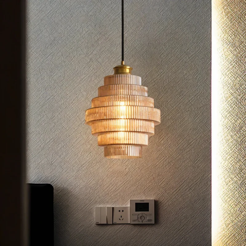 Retro Glaspendel med Varmt LED-lys til Stilfuldt Hjem