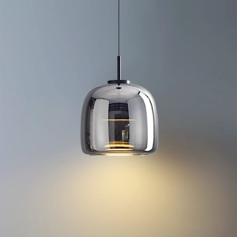 Gylden Retro LED Pendel med Energioptimeret Belysning