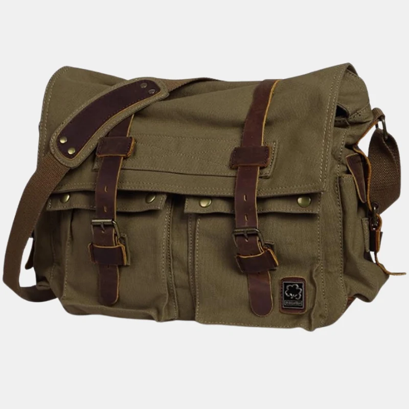 Rummelig Skuldertaske med Vintage Stil til Hverdagsbrug
