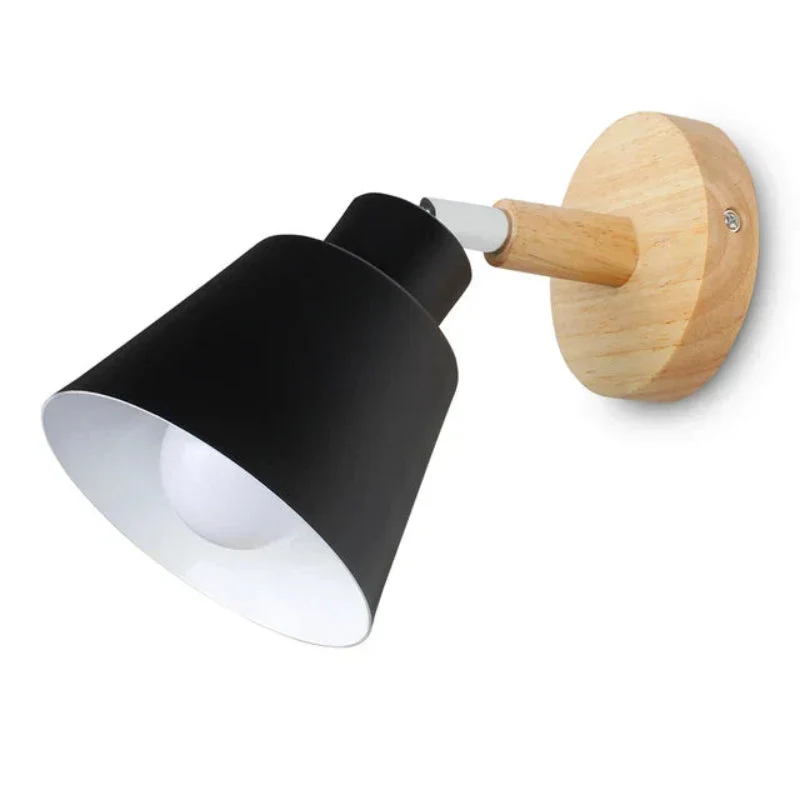 Elegant væglampe med varmt LED-lys til moderne hjem