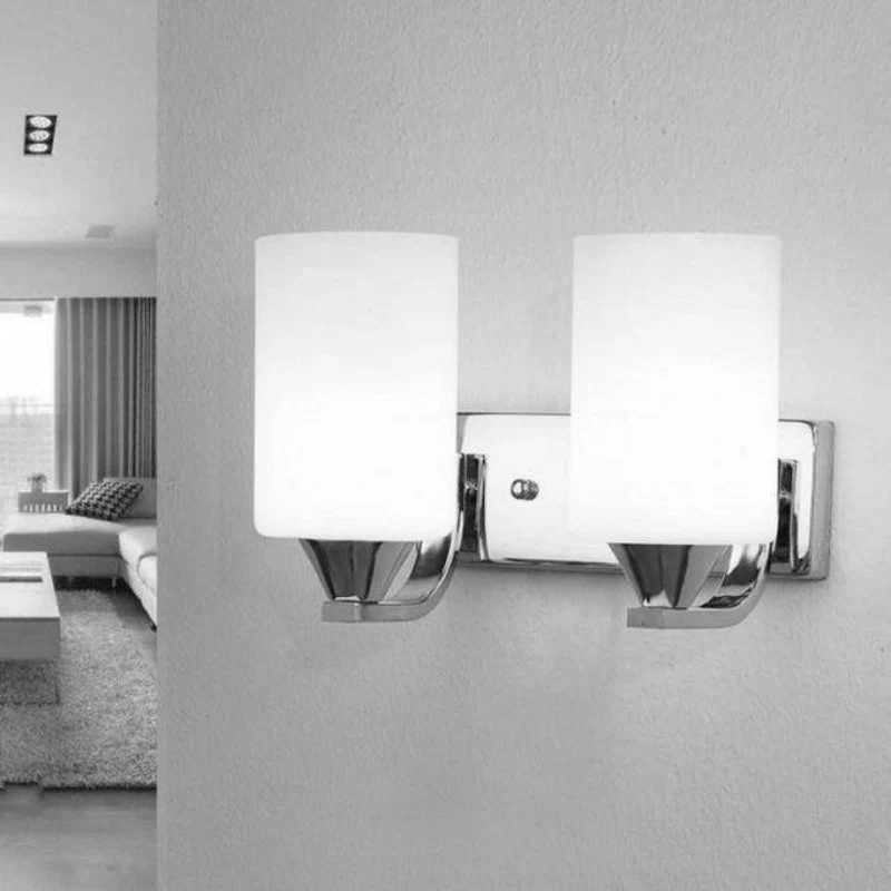 Elegant krom LED-væglampe med moderne design