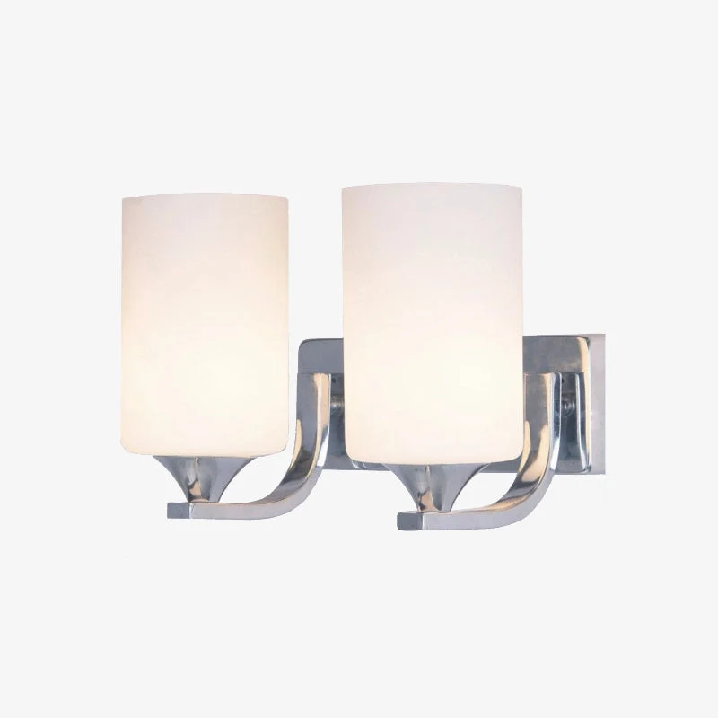 Elegant krom LED-væglampe med moderne design