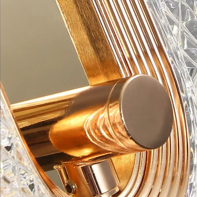 Elegant Krystal LED-lysekrone med Blid Belysning
