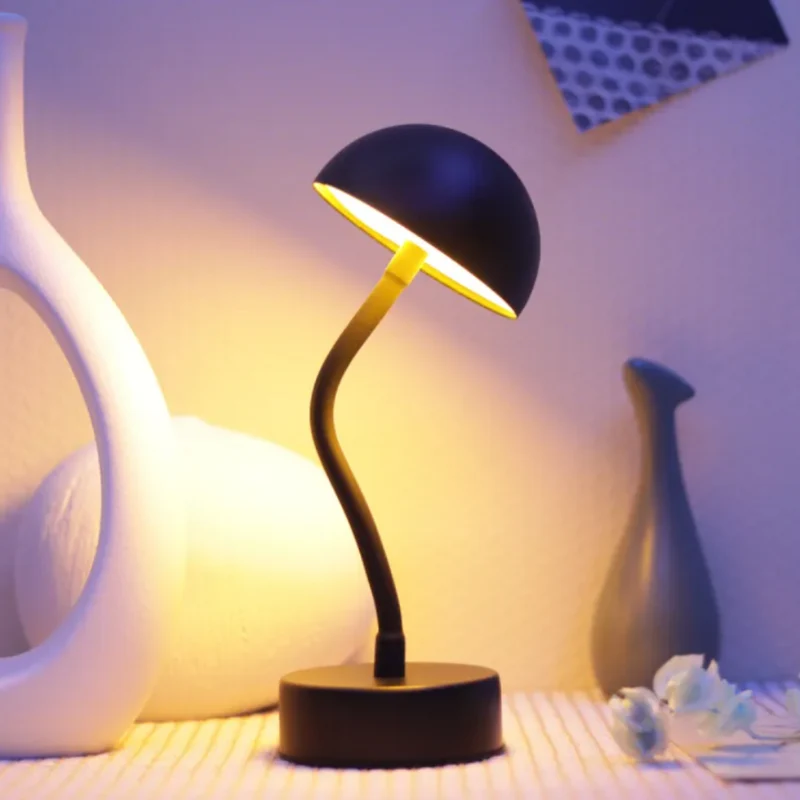 Trådløs LED Bordlampe med Energibesparende Belysning