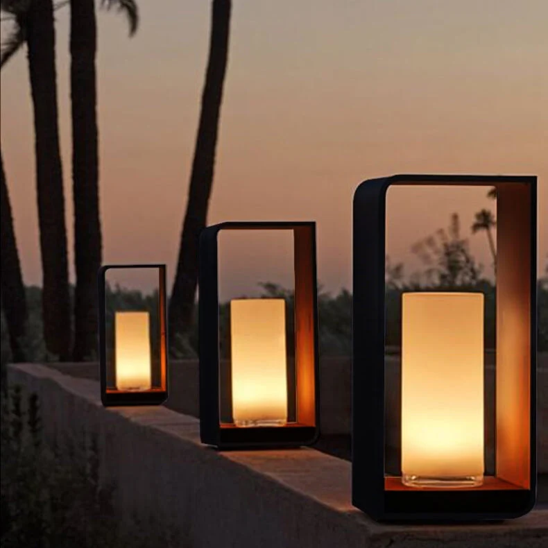 Elegant LED Udendørsbelysning med Energibesparende Design