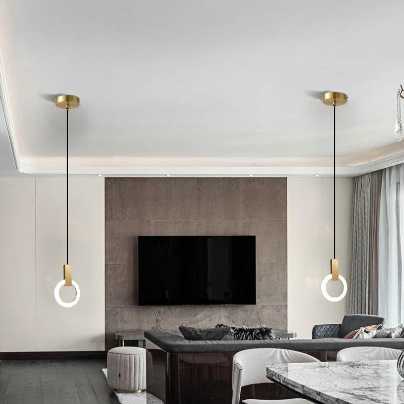 Energibesparende LED-pendel med stilrent design