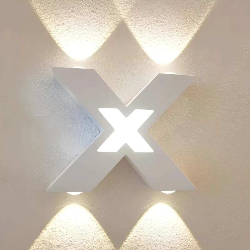 Elegant LED-væglampe med vejrbestandig funktionalitet
