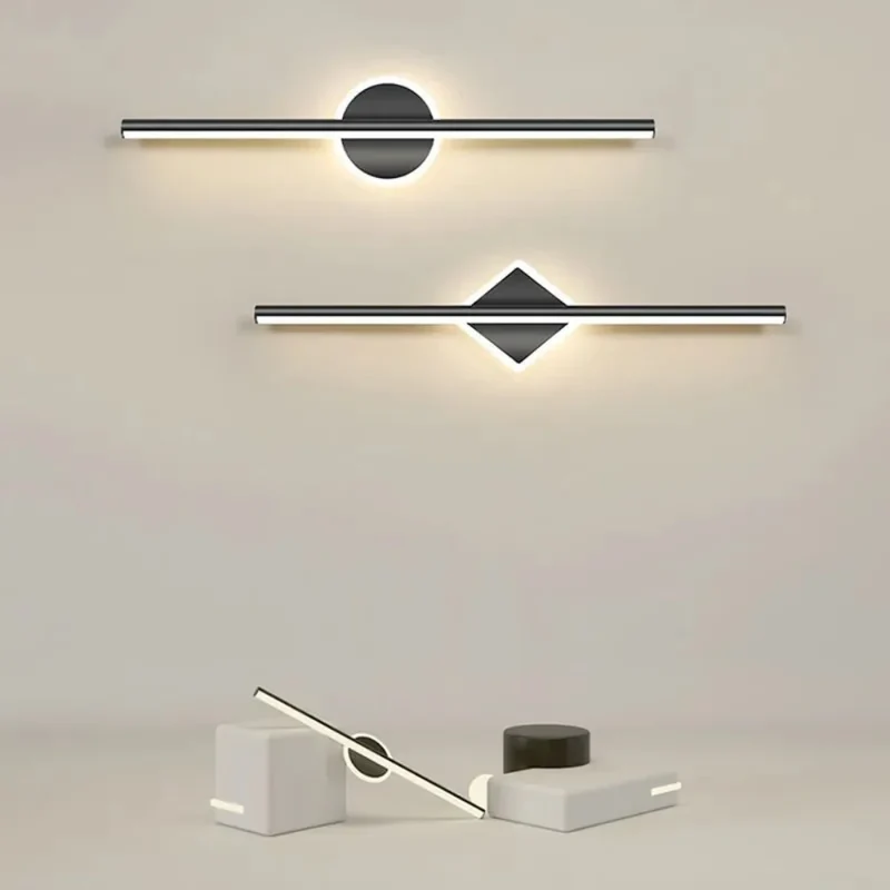 Elegant LED-væglampe med blød belysning til hjemmet