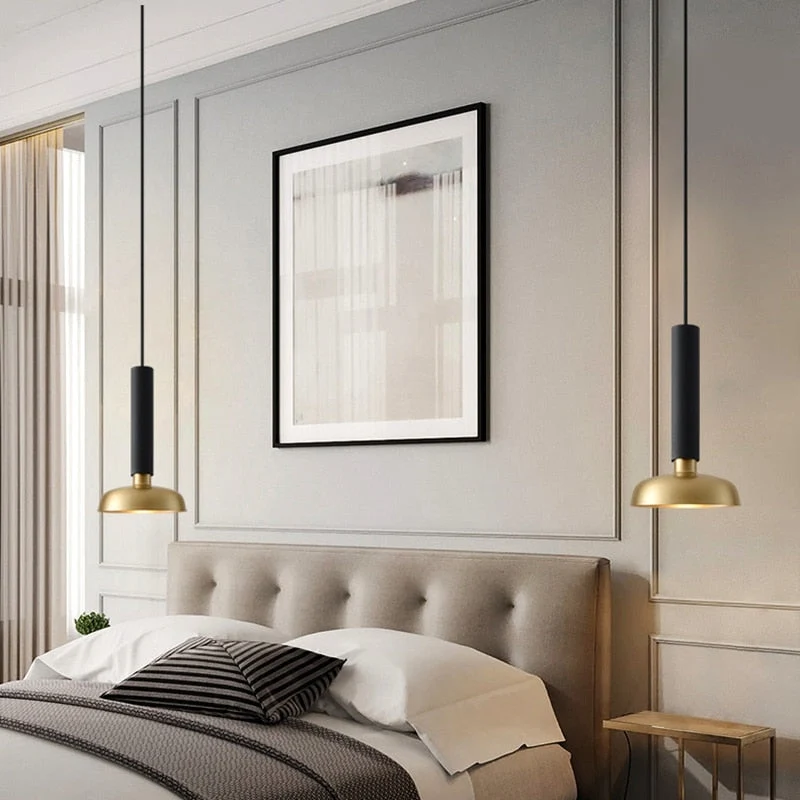 Stilfuld LED Hængelampe med Justerbar Højde og Nordisk Design